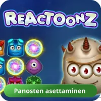 Reactoonz vedonlyöntipeli Reactoonz vedonlyönti
